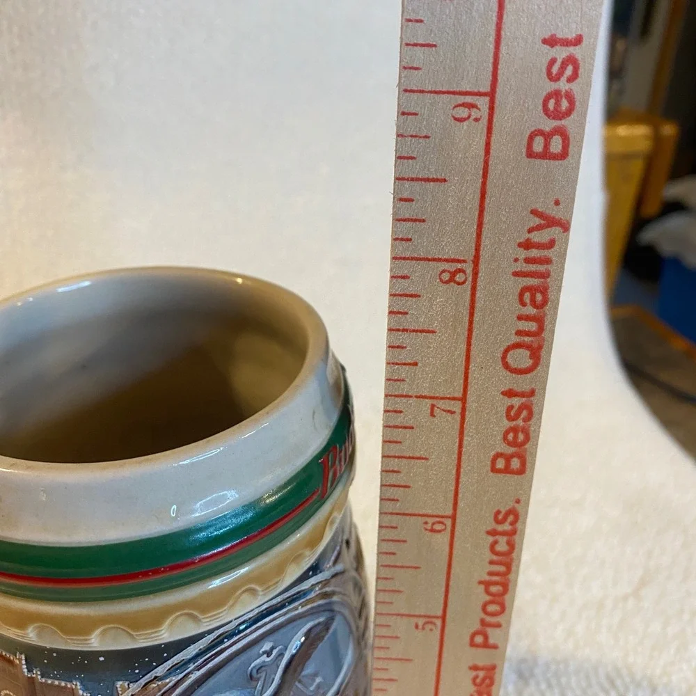 Budweiser Clydesdales‎ Beer Stein Collectible Vintage Ceramic 1997